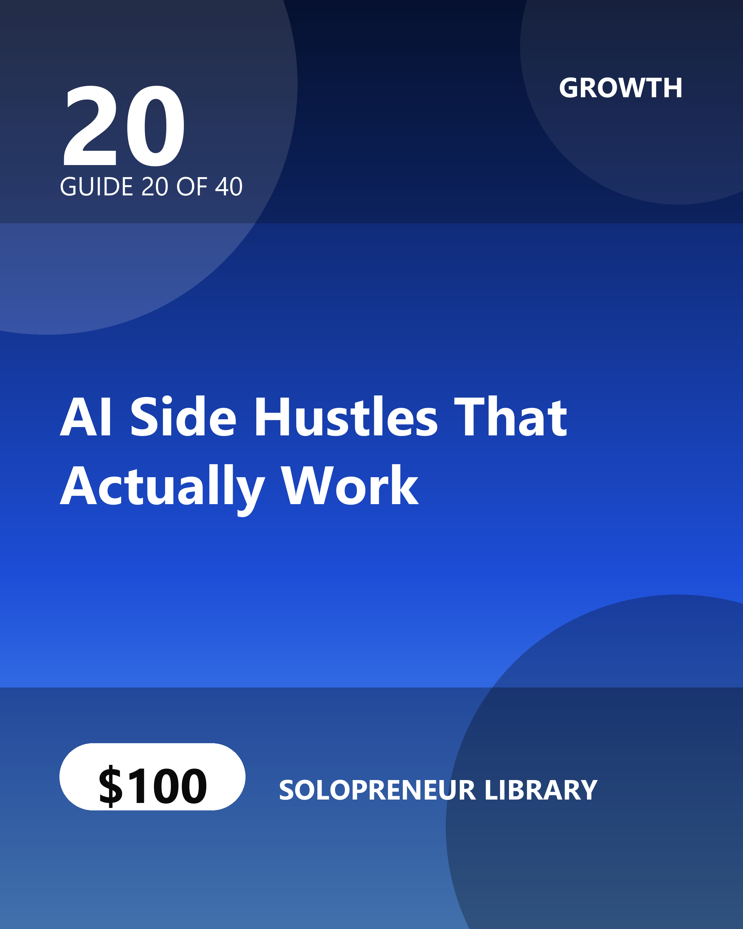 AI Side Hustles That Actually Work