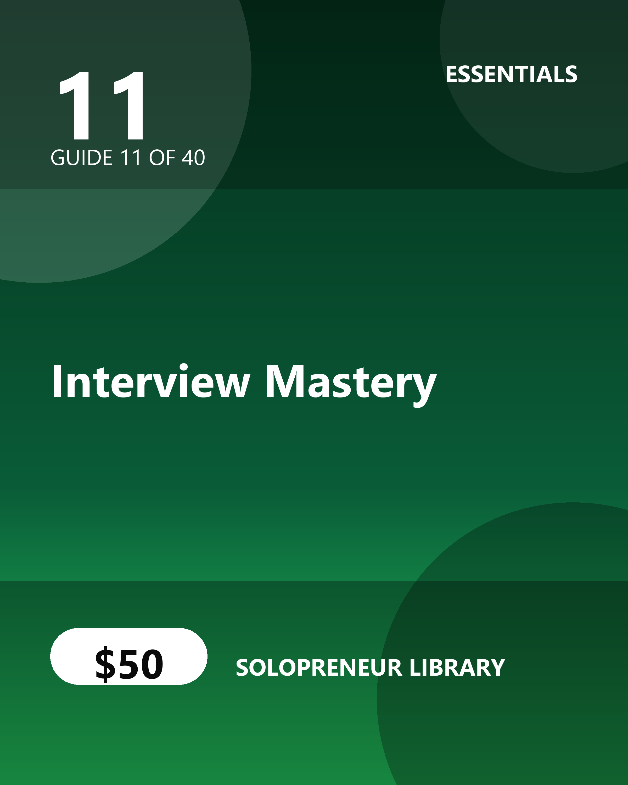Interview Mastery