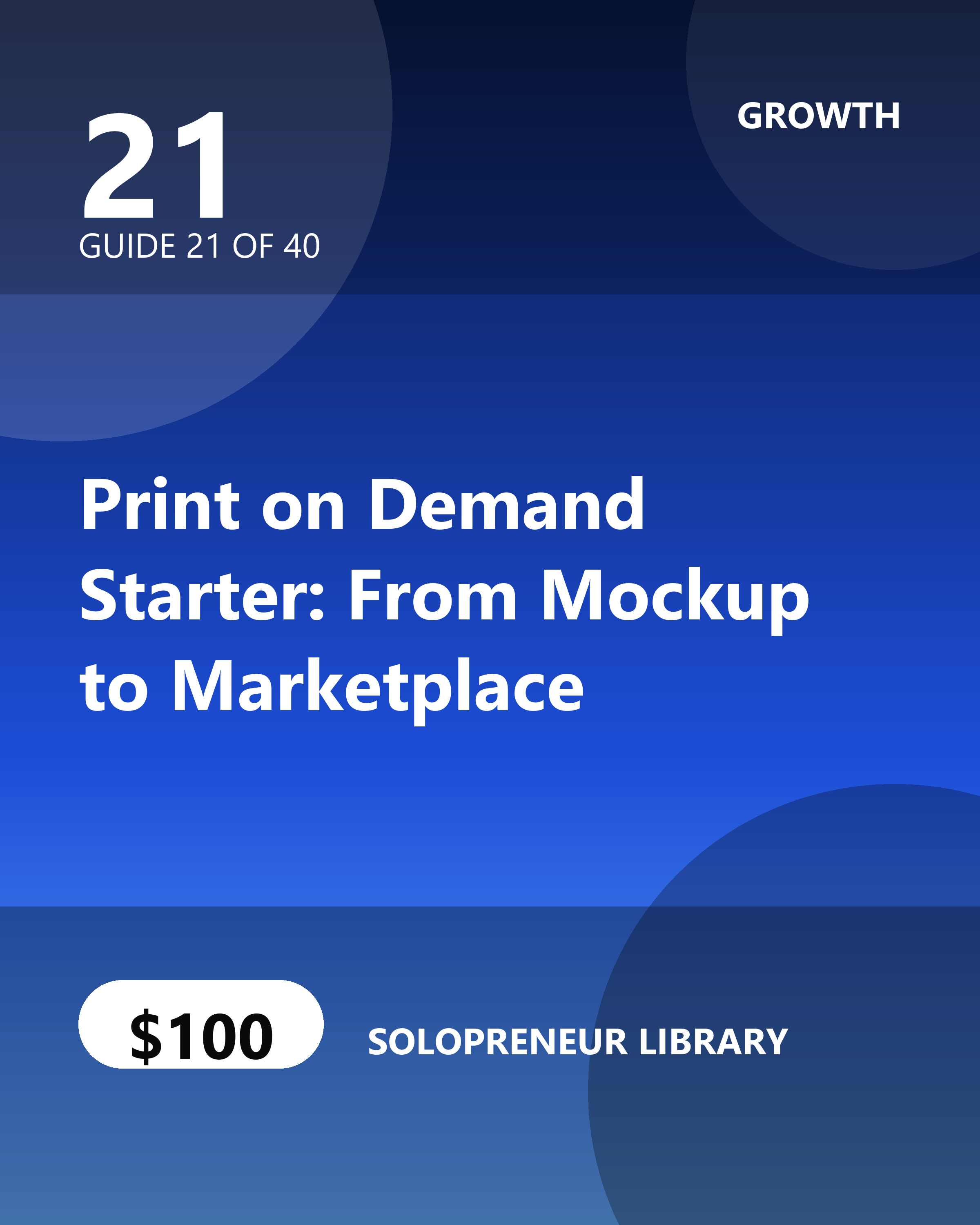 Print on Demand Starter: From Mockup to Marketplace